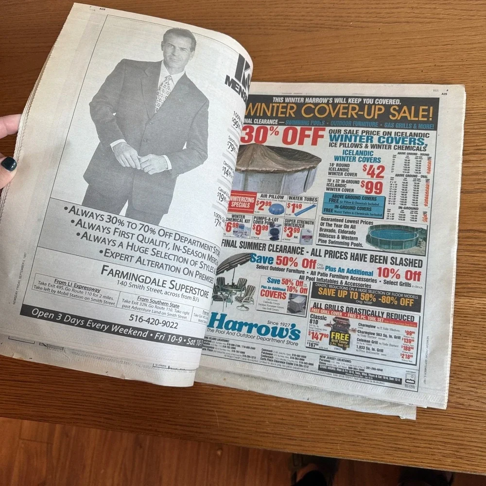 Newsday The Long‎ Island Newspaper Friday September 5 1997 Princess Diana